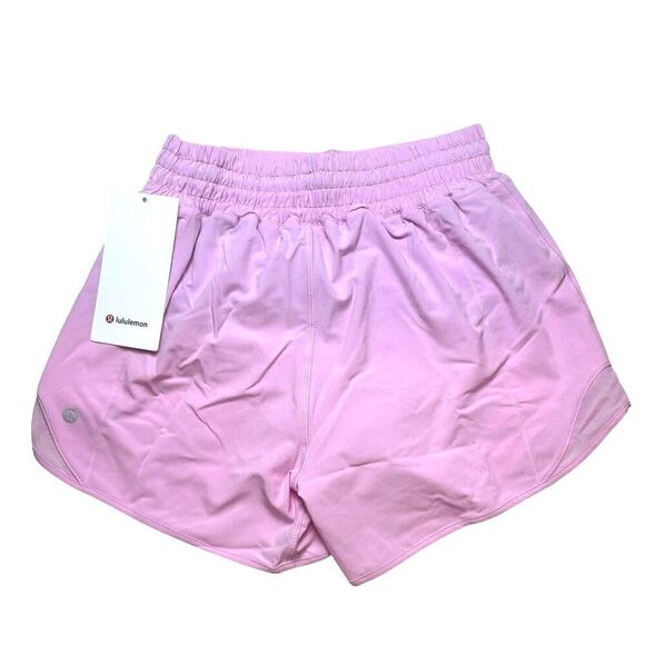 Lululemom Hotty Hot High-Rise Lined Short 4" Vitapink - Picture 4 of 8